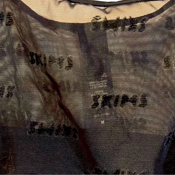 Skims Sheer Black Lace Bralette - Picture 3 of 3